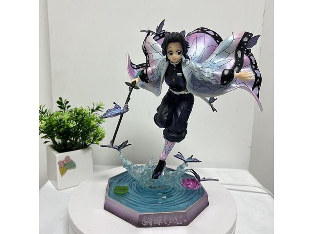 23cm Demon Slayer Anime Figure Kochou Shinobu Figure Kanroji Mitsuri Action Figure Kamado Nezuko Kimetsu no Yaiba Figurine Toys
