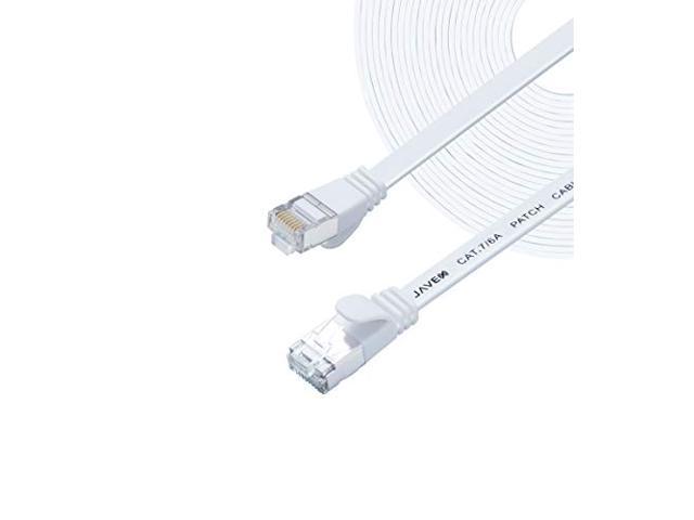 Purple 40 Ft Cat5e Ethernet Patch Cable UL cm and 100% Copper. 24AWG, 50u Gold Plating RJ45 Computer Networking Cord - Made in USA, 