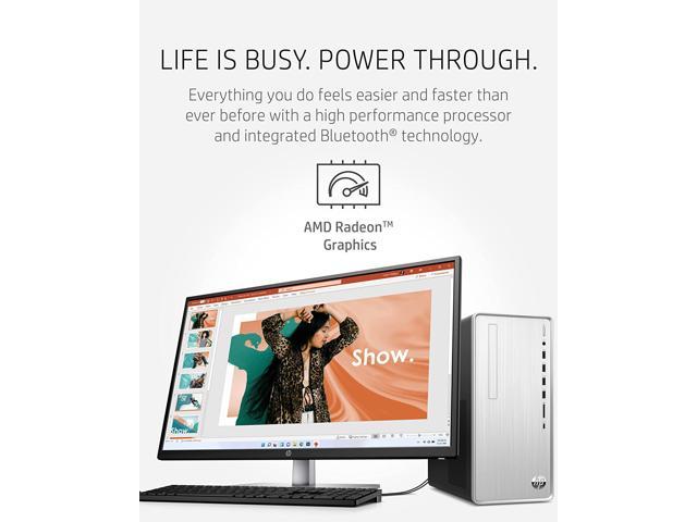 HP Pavilion Desktop PC, AMD Ryzen 7 5700G, 32 GB RAM, 1 TB SSD