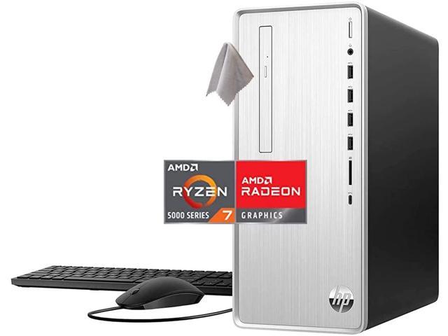 Newest HP Pavilion Desktop, AMD Ryzen 7 5700G (8-Cores, Beat i7