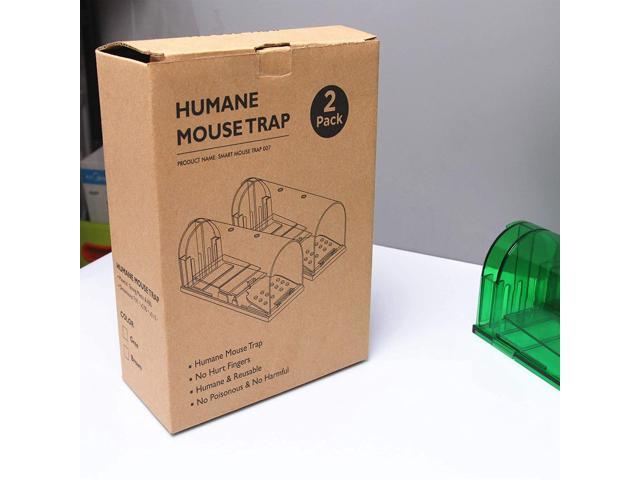 Home and Country USA Humane No Kill Mouse Trap, Live Catch and Release for  Small Mice (2 Pack) 