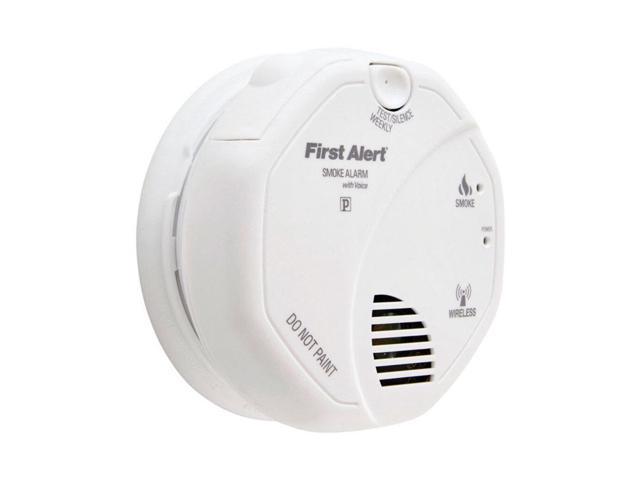 Photo 1 of First Alert Battery-Powered Photoelectric Smoke/Fire Detector - Total Qty: 1