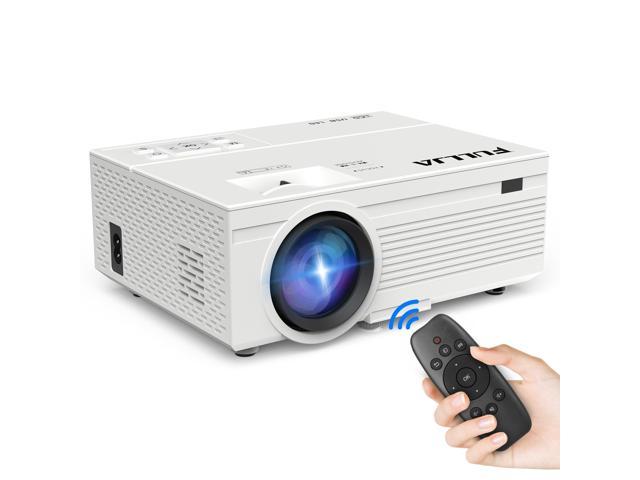 Portable LED Video Projector Built-in Speaker,Multimedia Home Theater Movie Projector Gift for Kids HD Projector,Mini Pocket Porjector Support 1080P 