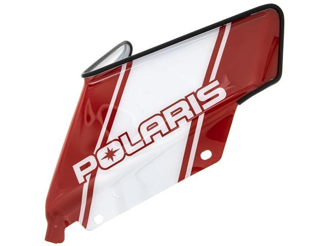 Polaris 2880386 7" White/Black Low Windshield Axys Rush Switchback Titan RMK SKS 