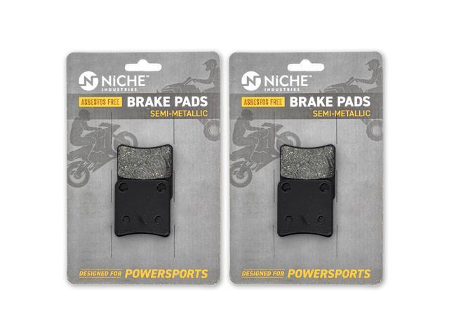 NICHE Brake Pad Set for Honda CRF1000L Goldwing 1800 F6B NC700XD 06436-MCT-016 Parking Semi-Metallic 2 Pack
