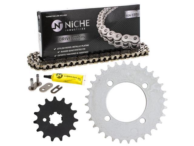thumbnail image 2 of NICHE Drive Sprocket & Chain Combo For Suzuki GSXR600 (2011-2022) - 16T Front / 43T Rear, 525 X-Ring 114 Links 2 of 12
