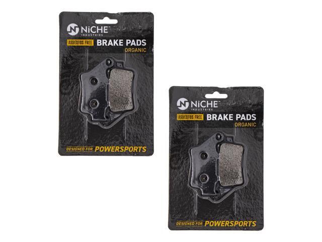 thumbnail image 2 of NICHE Semi-Metallic Brake Pad Set For BMW F650 & G650 Models - Front & Rear Replacement 2 of 9