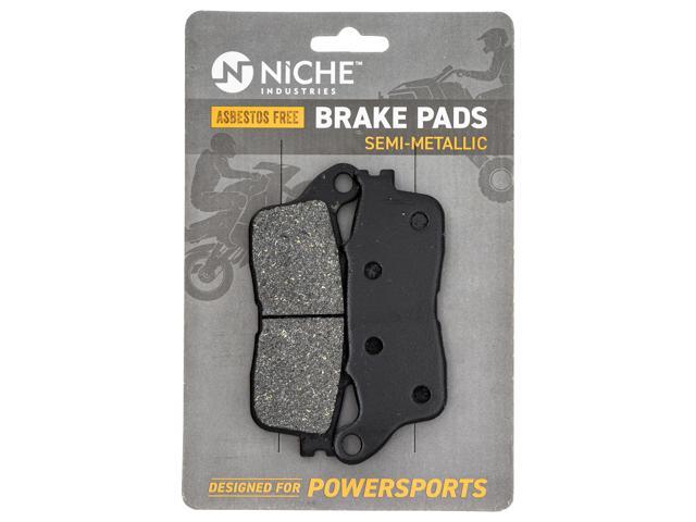 NICHE Brake Pad Set for Honda VFR1200X VFR1200FD 06435-MGE-D02 Rear Semi-Metallic