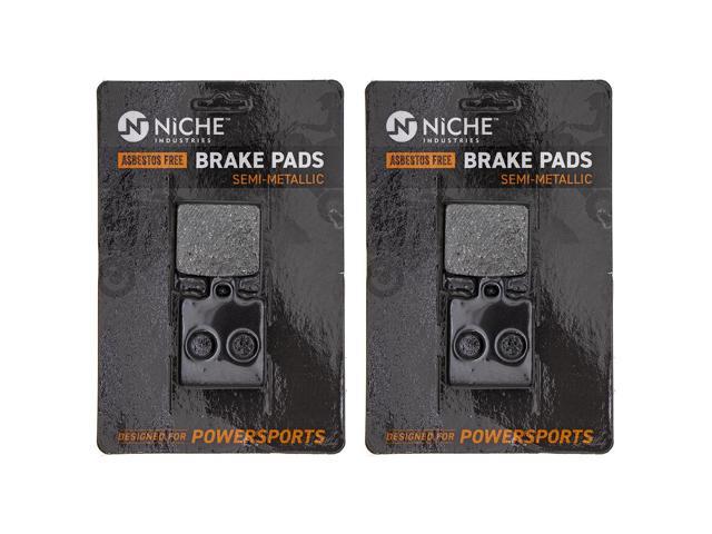 NICHE Brake Pad Set for Ducati 996 998 748 Monster 900 620 750 695 S2R S4RS 61340081A Rear Semi-Metallic 2 Pack