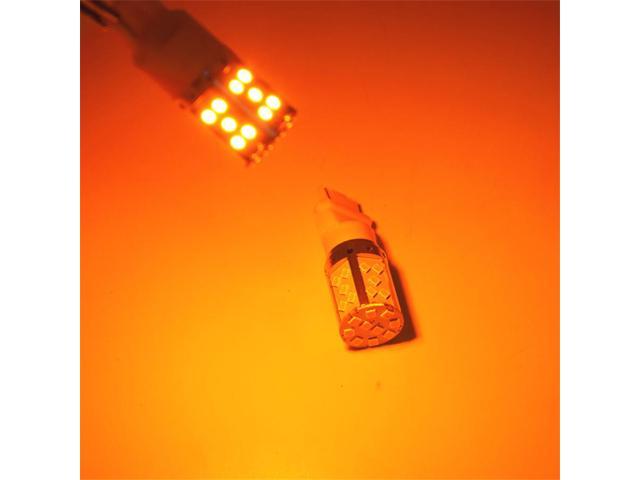 Acaigel Pair No Resistor No Hyper Flash 21W Amber 7507 PY21W LED Turn  Signal Light Bulbs 