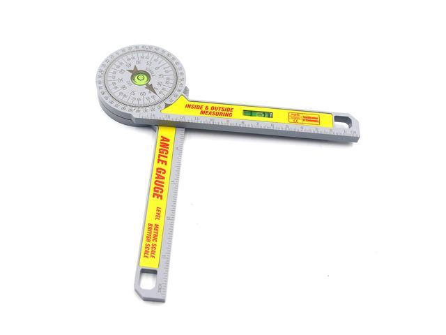 Digital Ruler Inclinometer Miter Saw Protractor Angle Level Meter Measuring Tool 