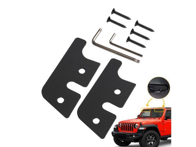 Sun Visor Clips Repair Kit for Jeep Wrangler JL 2018-2023 for Gladiator  2020-2023