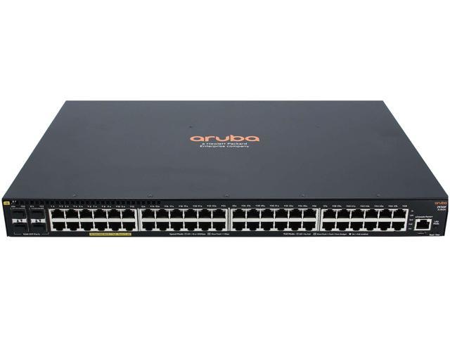 HPE Aruba JL262A 2930F 48 x 1000Base-T RJ-45 PoE+ - switch - 48 ports ...