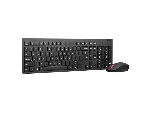 Lenovo Essential Wireless Combo Keyboard & Mouse Gen2 Black AI - CA French 058