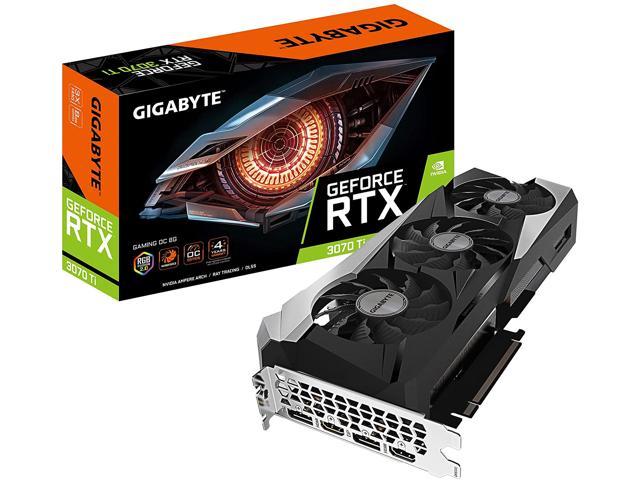 GIGABYTE GeForce RTX 3070 Ti Gaming OC 8G Graphics Card, WINDFORCE 
