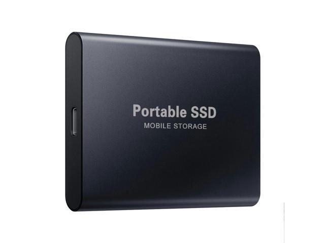 Portable Hard Drive External 1TB 2TB HDD USB 3.0 Compatible for PC 2TB-B Silver External Hard Drive Laptop y Mac