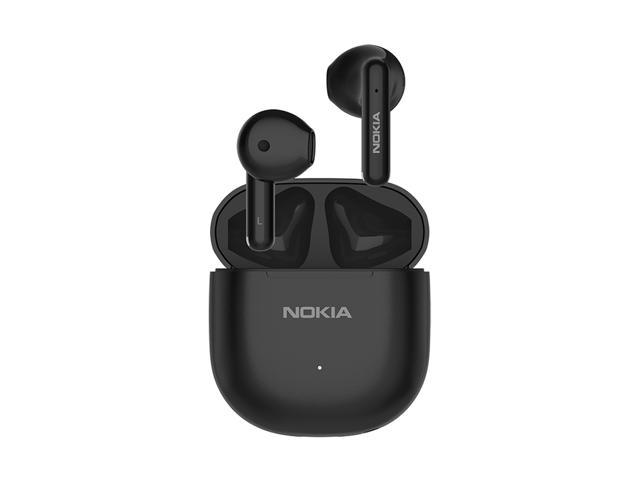 Nokia E3103 TWS Wireless Earphones Bluetooth 5.1 Headphones HIFI Music Headset with Mic Touch Control Earbuds Long Battery Life (Black)