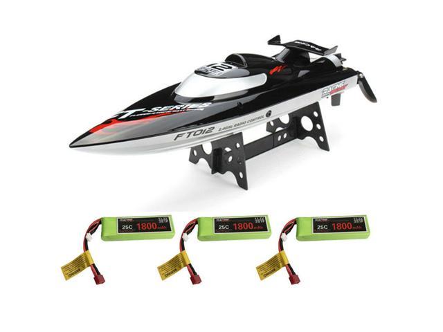 Ft012 upgraded ft009 2.4 g brushless rc 2024 racing boat