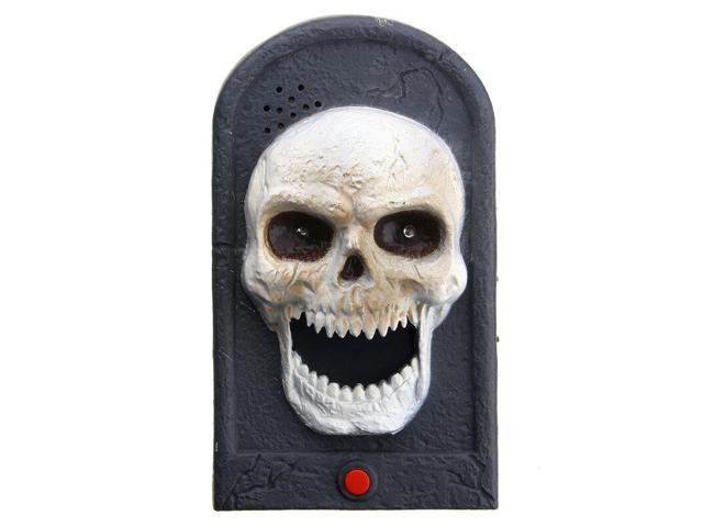 Halloween Hanging Doorbell With Lights & Sounds Party Decorations~Scary Dracula 