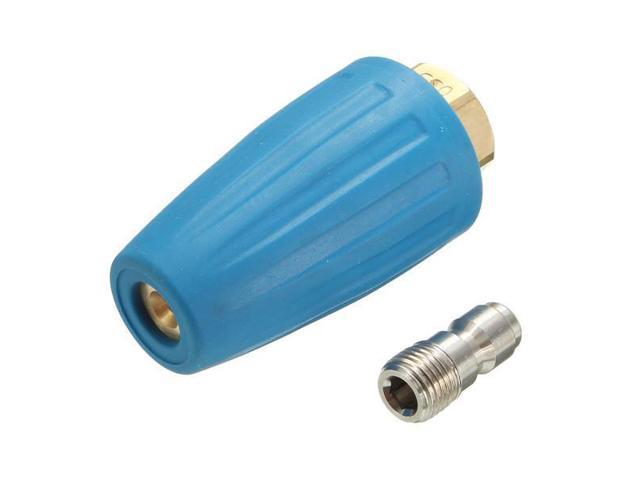 3000PSI High Pressure Washer 1/4" Quick Connect Spray Turbo Nozzle Tip 207BAR 