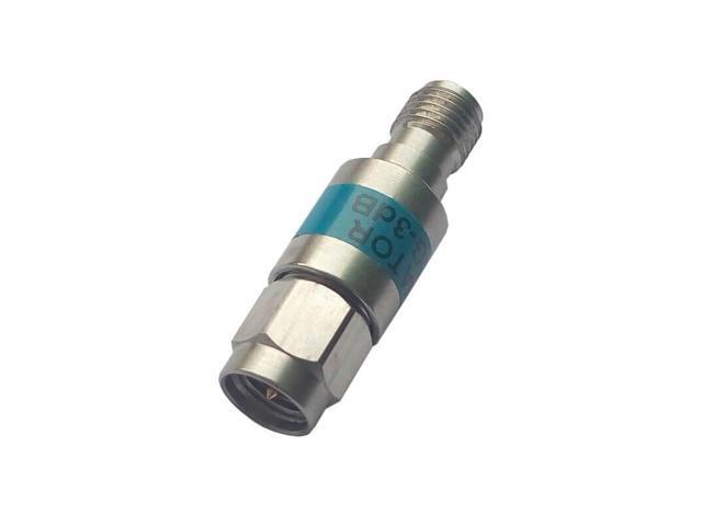 SMA Male To Female 20dB RF Attenuator - 50 Ohm, DC-6GHz, 2W For Radio & Signal Use