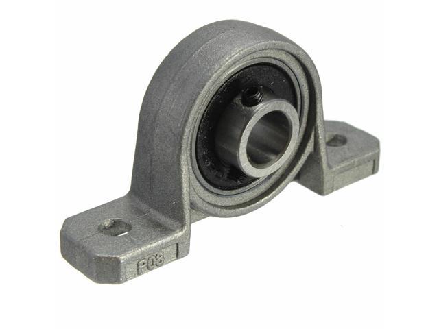 5Pcs 8mm Bore Diameter Pillow Block Mounted Ball Bearing KP08 Zinc ...