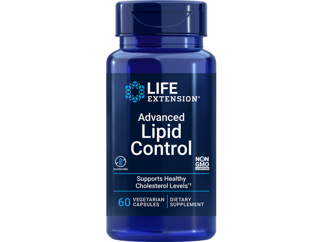 Photo 1 of Advanced Lipid Control - Life Extension - 60 - VegCap---exp date 11-2023--factory sealed