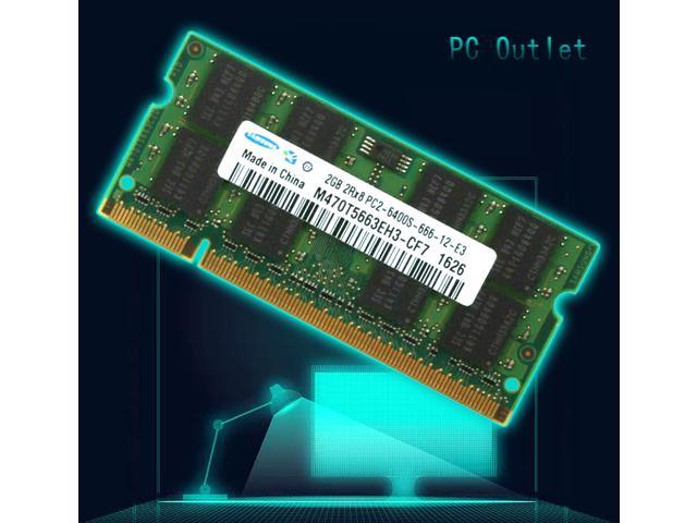 Samsung 2GB DDR-3 6400S LAPTOP MEMORY M470T5663EH3 