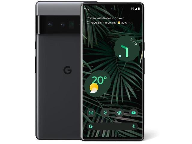 Google GLU0G Pixel 6 Pro 5G (GSM ONLY NO CDMA) unlocked  | 12 GB/128 GB | Stormy Black