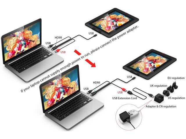 XP-PEN Artist13.3 Pro 13.3 Inch IPS Drawing Monitor Pen Display