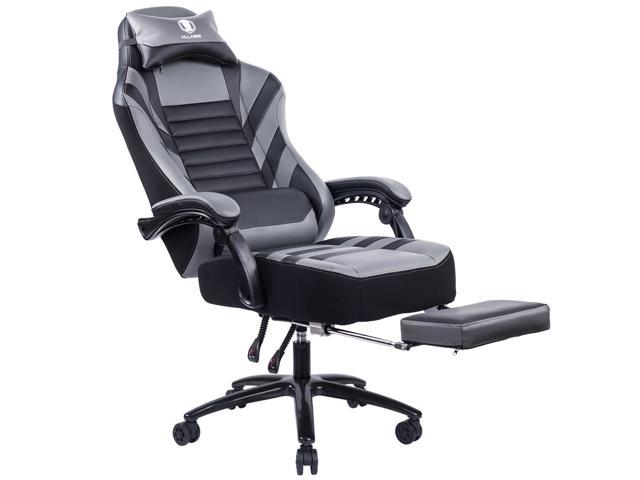 killabee reclining memory foam racing gaming chair