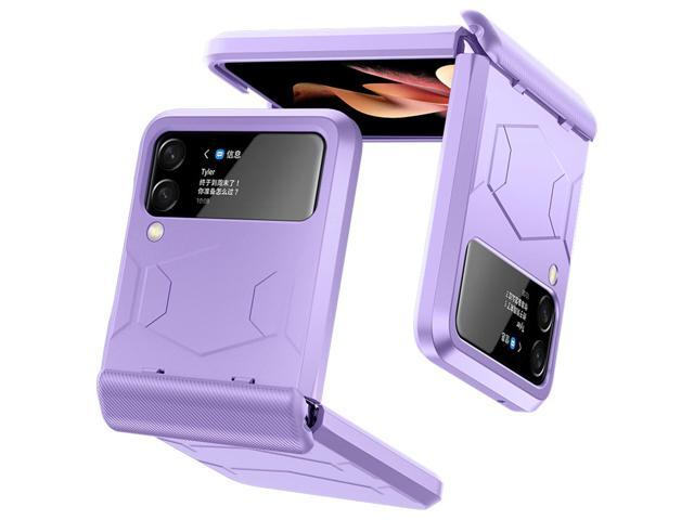 Galaxy Z Flip 3 Case With Hinge Protection Samsung Galaxy Flip 3 Case Ultra Thin Shockproof Anti Drop Heavy Duty Semi Auto And Built In Microfiber Hinge For Samsung Z Flip 3 5g 21 Newegg Com