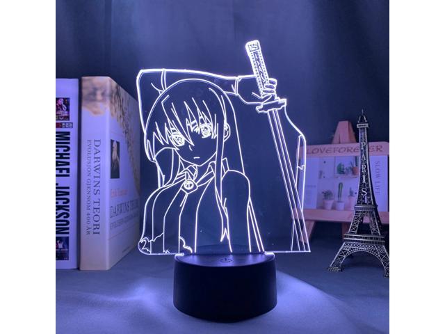 Lamp Anime Akame Ga Kill LED Night Light for Home Room Decor Nightlight Birthday Gift Akame Ga Kill Night Lamp Akame