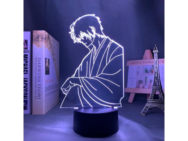 3d Led Lamp Anime Yona of the Dawn Hak for Bedroom Decorative Nightlight Birthda