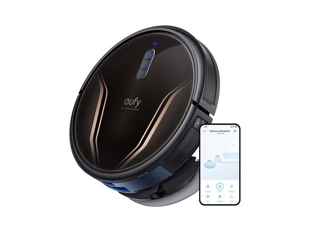 eufy Clean by Anker, Clean G40 Hybrid, Robot Vacuum, Robot Vacuum and Mop,  2,500 Pa Suction Power, Wi-Fi Connected, Planned Pathfinding Robotic  Vacuums