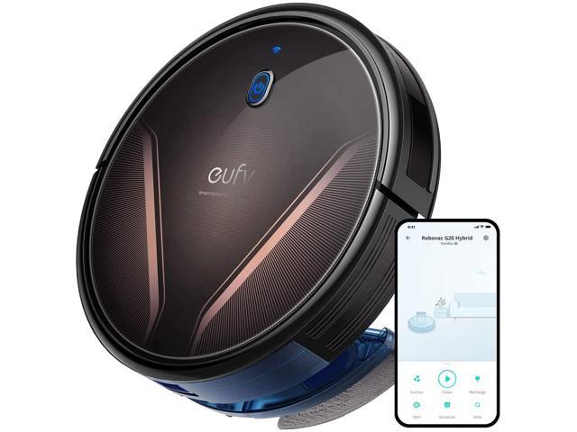 eufy by Anker, RoboVac G20 Hybrid, Robot Vacuum, Smart Dynamic Navigation, 2500 Pa Strong Suction, 2-in-1 Vacuum and Mop, Ultra-Slim, App, Voice Control, Compatible with Alexa, Ideal for Daily Messes