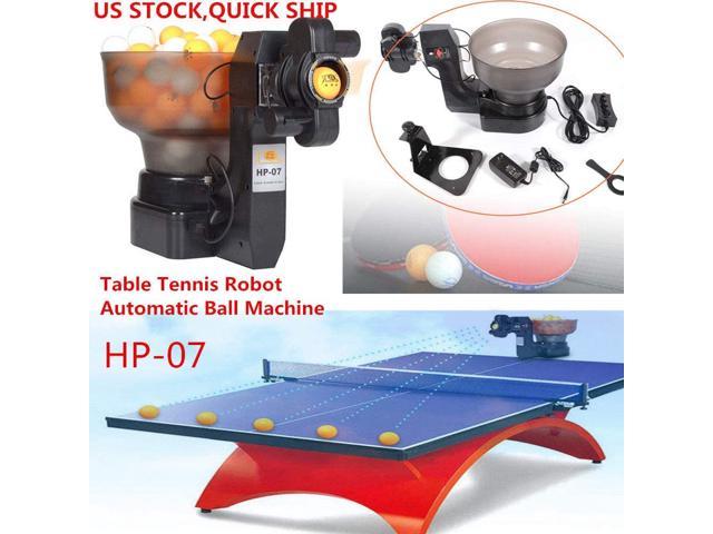 HP-07 Ping Pong Robots Table Tennis Automatic Ball Machine Professional Training 
