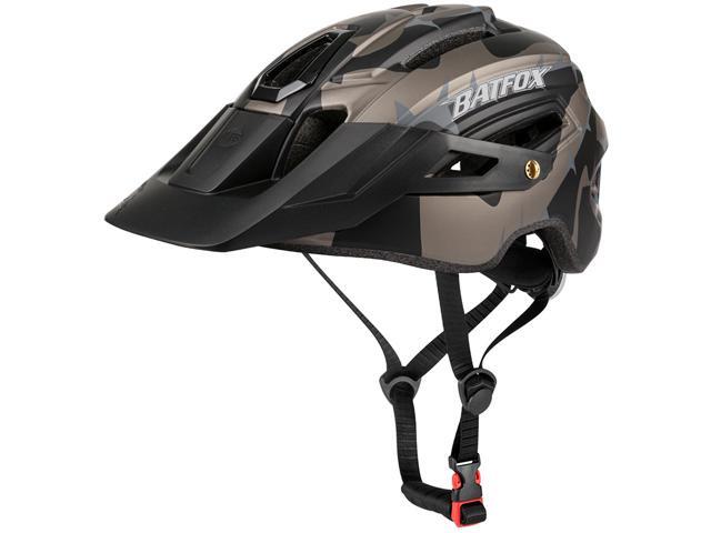 BATFOX Cool Mountain Bicycle Camouflage Helmet MTB Road Bike Riding