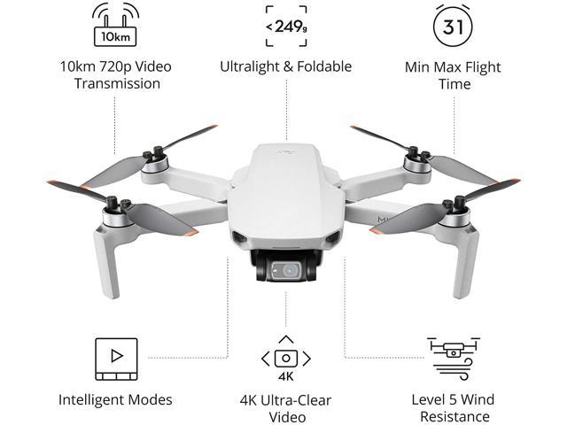 スマートフォン/携帯電話 その他 DJI Mini 2 Fly More Combo – Ultralight and Foldable Drone for Adults and  Kids, 3-Axis Gimbal with 4K Camera, 12MP Photos, 31 Mins Flight Time,  OcuSync 