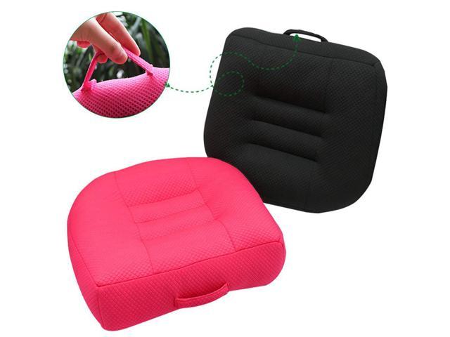 Car Booster Seat Cushion Posture Cushion Portable Breathable Mesh,  Effectively Increase The Field of View by 12cm/ 4.7in, Ideal for Office,  Home, Angle Lift Seat Cushions,Blue 