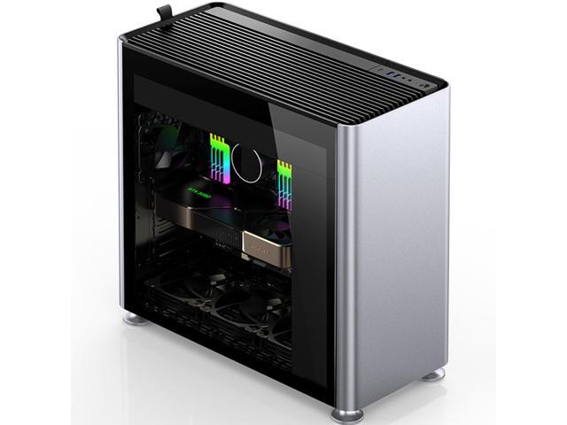 JONSPLUS i400 SG ATX Mid Tower Computer Case,Simplicity Design Glass ...