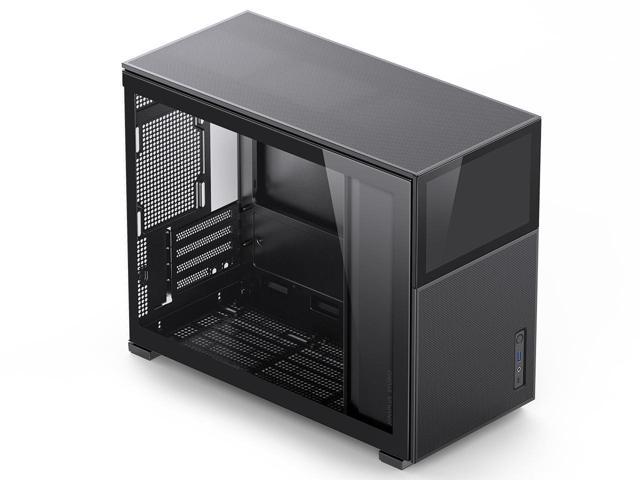 JONSBO D31 MESH SC BLACK Micro ATX Computer Case with Sub HD-LCD ...