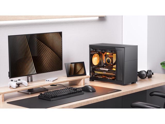 JONSBO D31 STD BLACK Micro ATX Computer Case, Tempered Glass-1Side, M ...