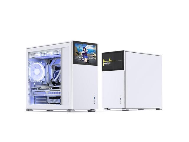 Jonsbo D41 Mesh Black ATX PC Case With Built-in Screen - Supports