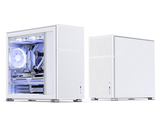 JONSBO D41MESH WHITE ATX Computer Case, Tempered Glass-1 Side,Support ...