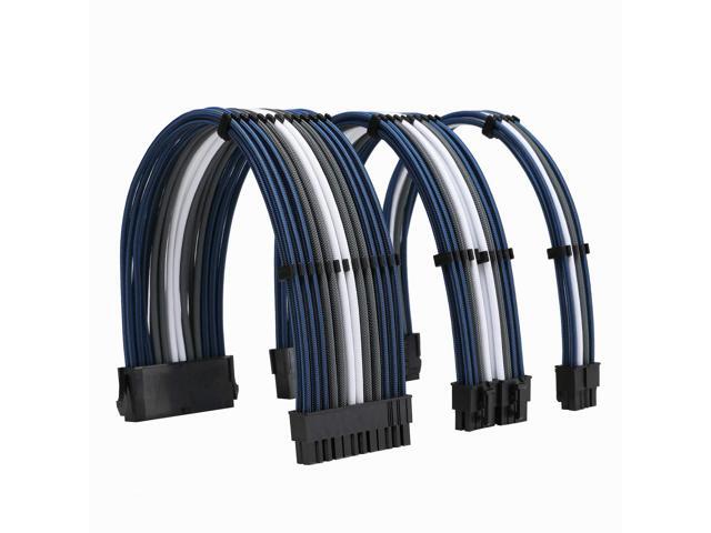 PC Verlängerungskabel Set - 24P ATX, EPS 8-Pin, PCI-E 8-Pin