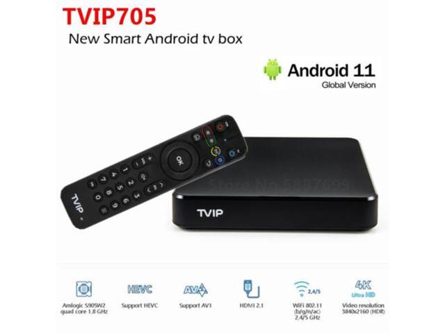 TVIP705 S-Box v.705 Smart TV Box 1GB RAM 8GB 4K UHD 2.4/5G WiFi ...