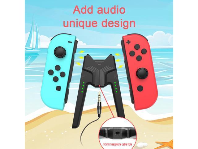 Universal Joycon Charging Grip For Nintendo Switch Yilbx Switch Controller Holder For Switch Joy Con And 3rd Party Controller With 3 5mm Audio Jack Newegg Com