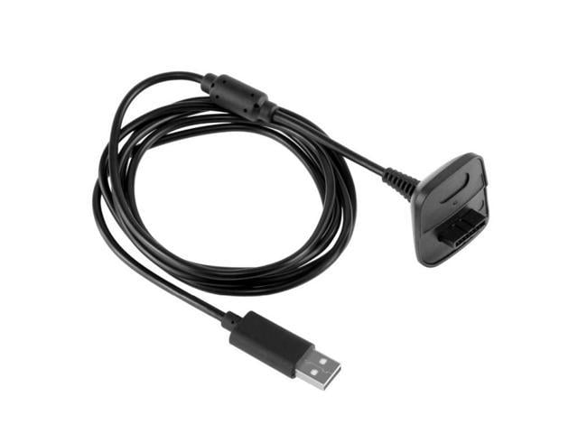 USB Gamepad Charger Cable Cord For Microsoft Xbox 360 Charging USB ...