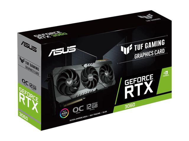 ASUS TUF Gaming GeForce RTX 3060 12GB GDDR6 PCI Express 4.0 Video